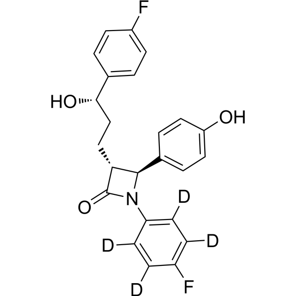 Ezetimibe-d4图片