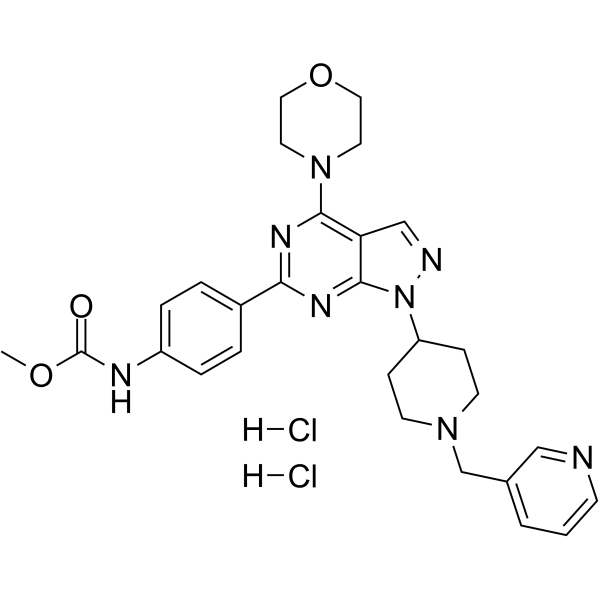 WYE-687 dihydrochloride图片