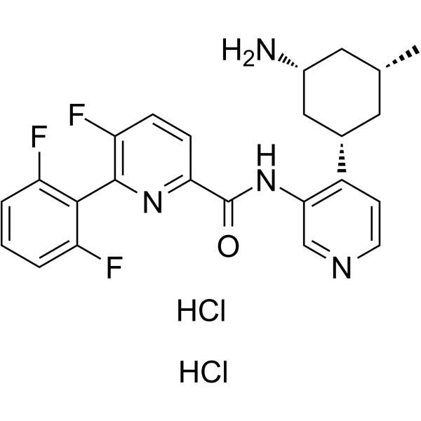 (1S,3R,5R)-PIM447 dihydrochloride图片