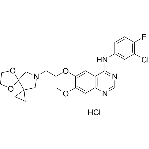 Simotinib hydrochloride图片