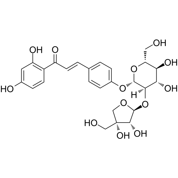 Isoliquiritin apioside图片