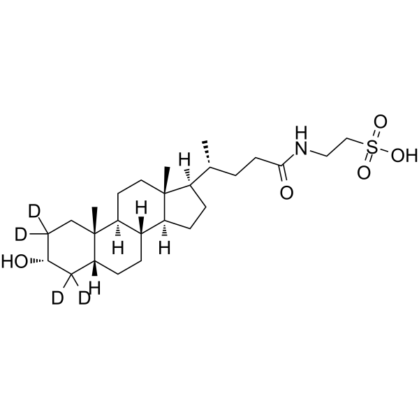 Taurolithocholic acid-d4图片