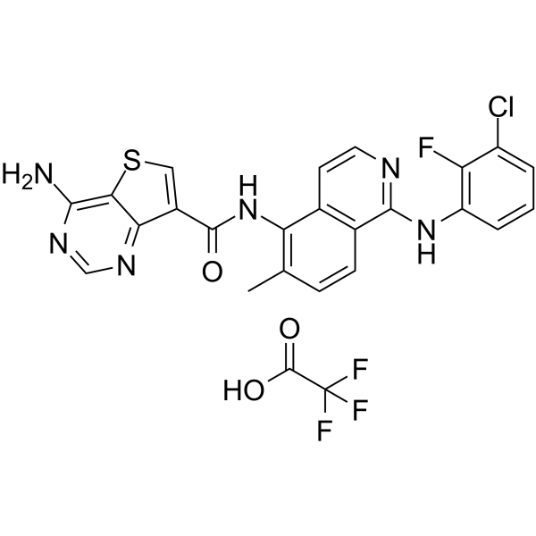 Belvarafenib TFA图片