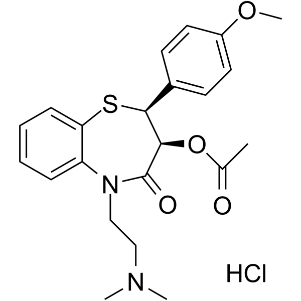 Diltiazem hydrochloride图片