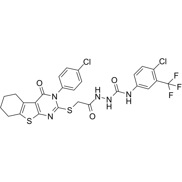 VEGFR-2/BRAF-IN-1图片