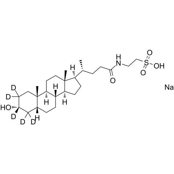 Taurolithocholic Acid-d5 sodium salt图片