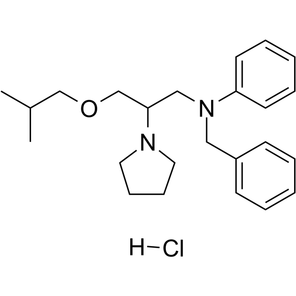Bepridil hydrochloride图片