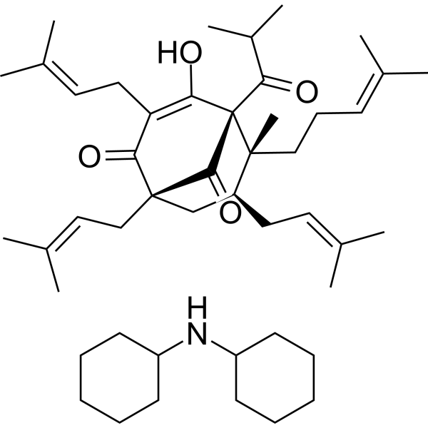 Hyperforin dicyclohexylammonium salt图片