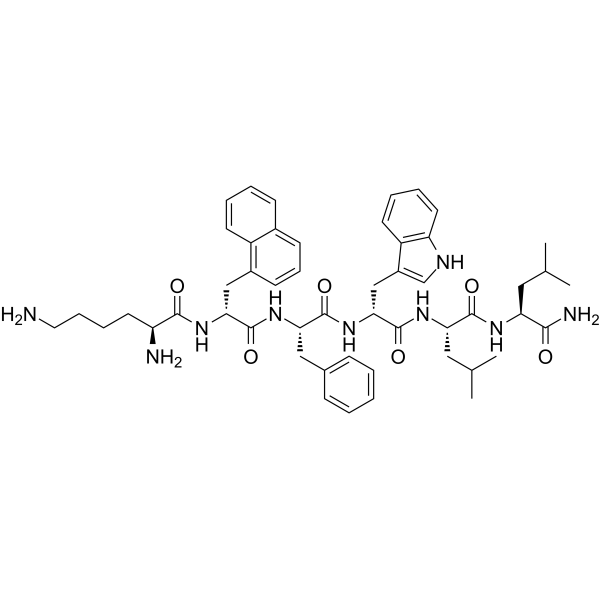 K-(D-1-Nal)-FwLL-NH2图片