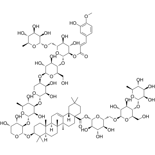Clematomandshurica saponin B图片