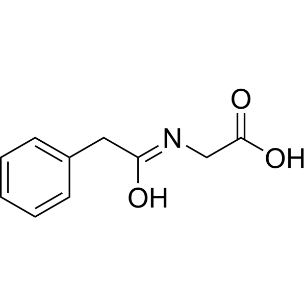 Phenylacetylglycine图片