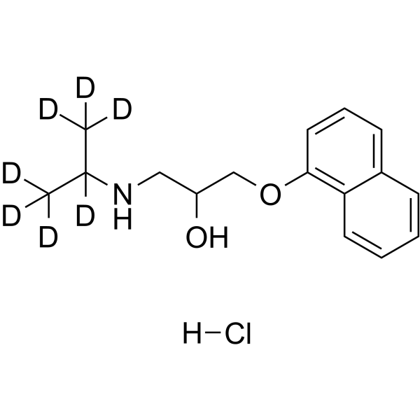 Propranolol-d7 hydrochloride图片