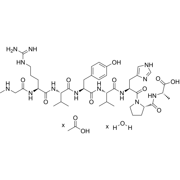 Saralasin acetate hydrate图片