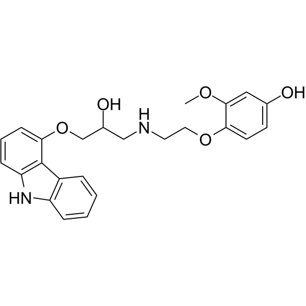 Carvedilol metabolite 4-Hydroxyphenyl Carvedilol图片