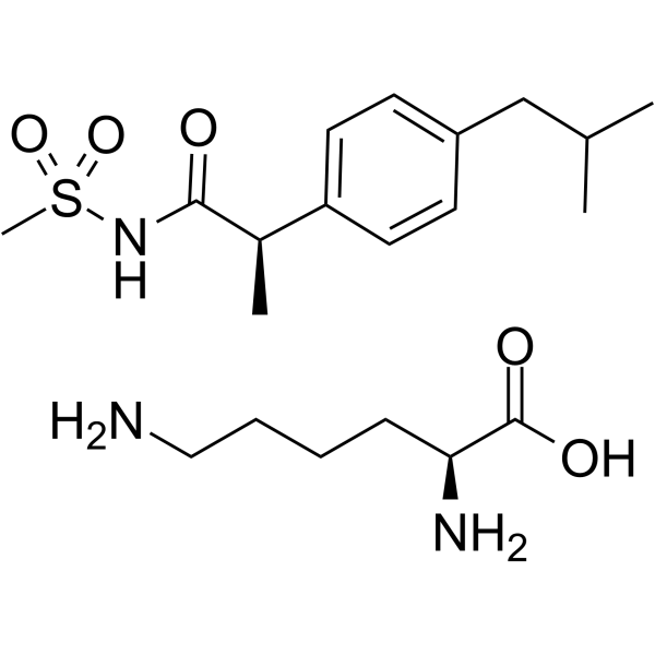 Reparixin L-lysine salt图片