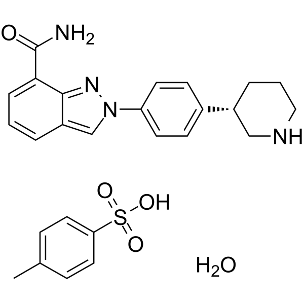 Niraparib tosylate hydrate图片