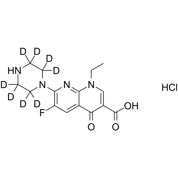 Enoxacin-d8 hydrochloride图片