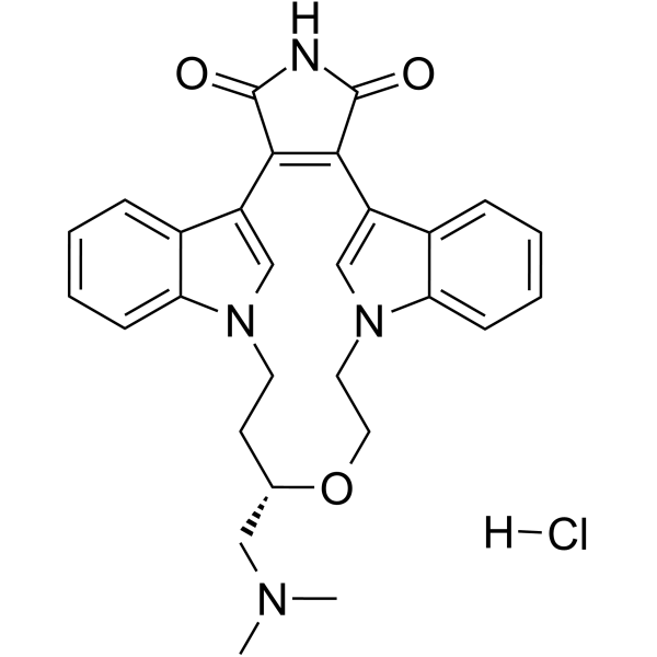 Ruboxistaurin hydrochloride图片