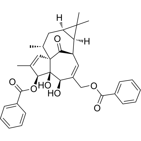 Ingenol 3,20-dibenzoate图片