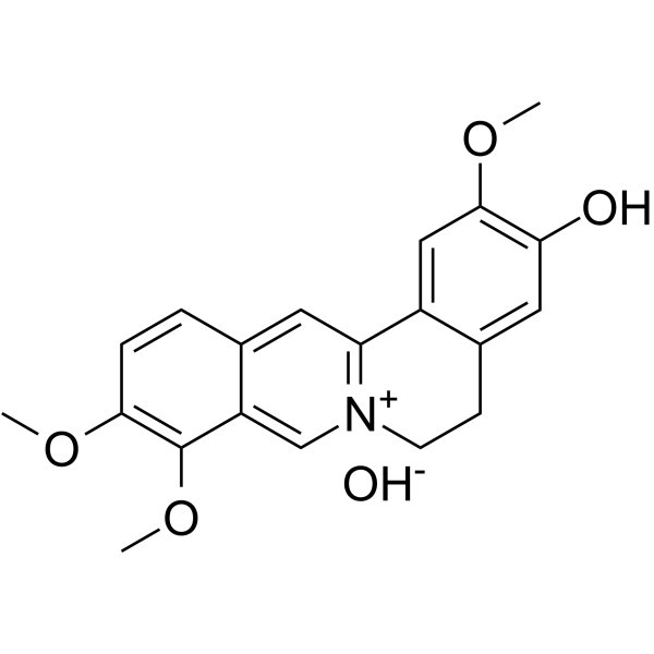 Jatrorrhizine hydroxide图片
