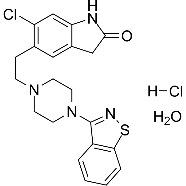Ziprasidone hydrochloride monohydrate图片