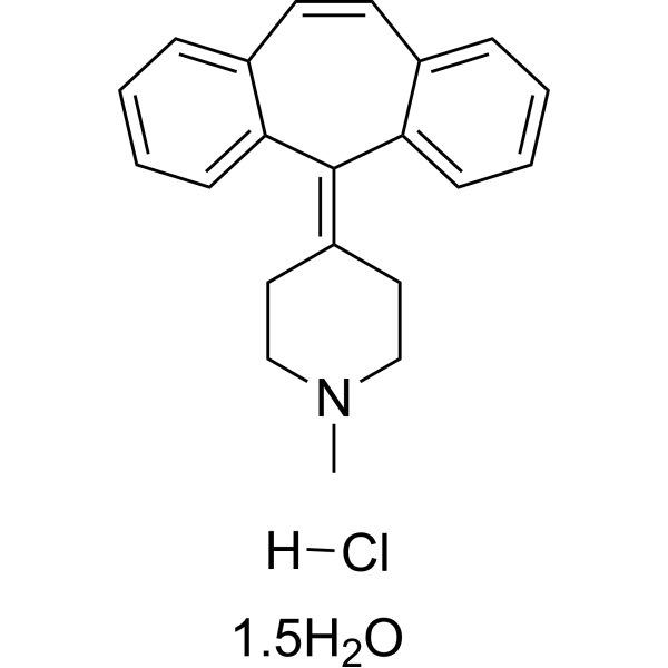 Cyproheptadine hydrochloride sesquihydrate图片