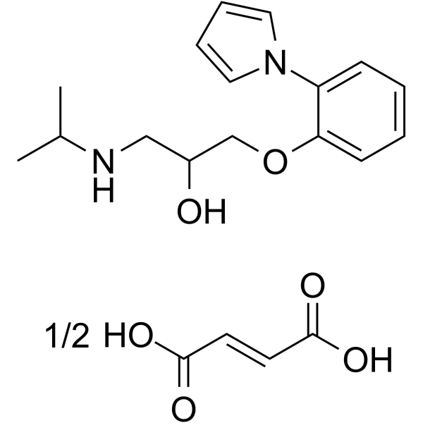 Isamoltane hemifumarate图片