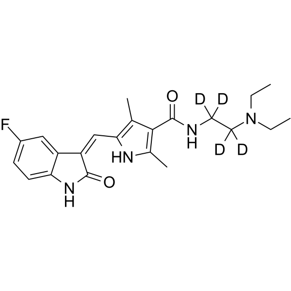 Sunitinib-d4图片