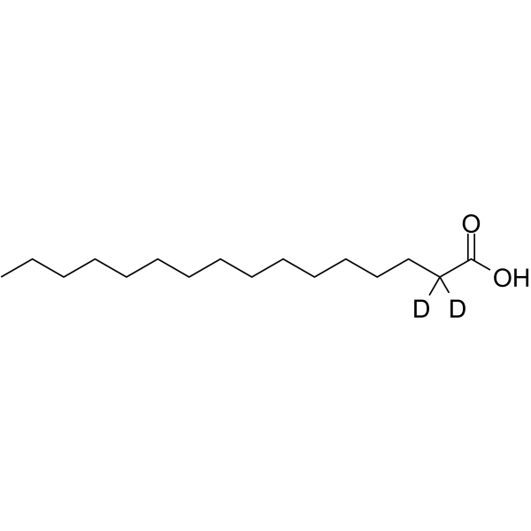 Palmitic Acid-d2图片