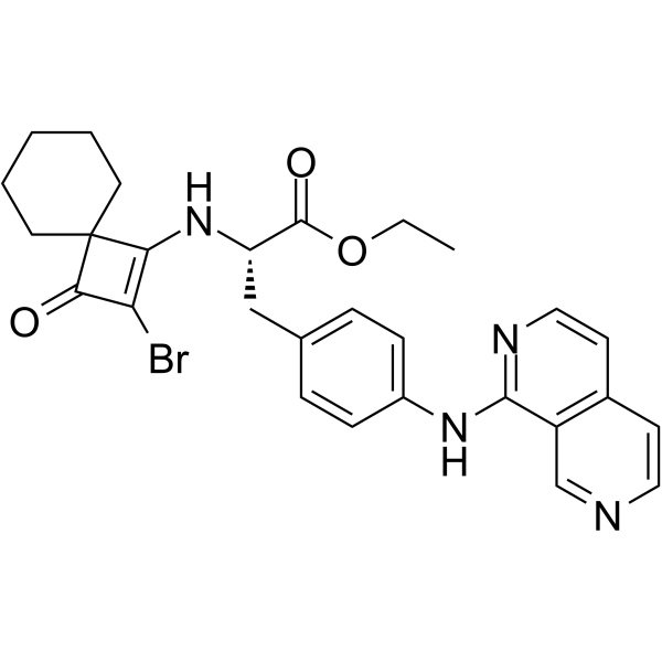 Zaurategrast ethyl ester图片