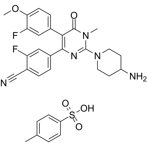 Pulrodemstat Methylbenzenesulfonate图片