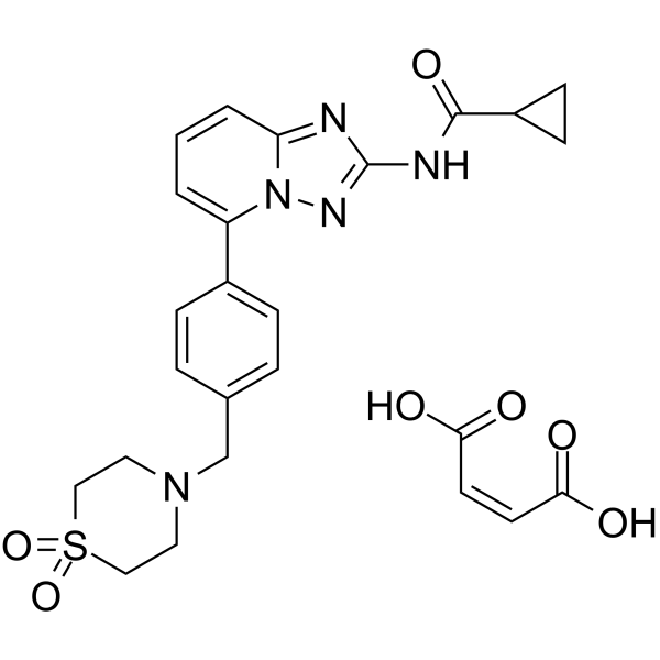 Filgotinib maleate图片