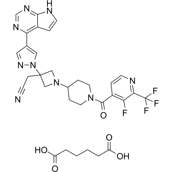 Itacitinib adipate图片