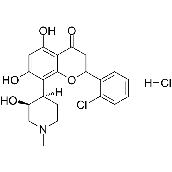 Flavopiridol hydrochloride图片