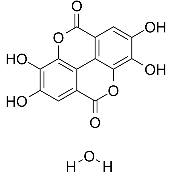 Ellagic acid(hydrate)图片