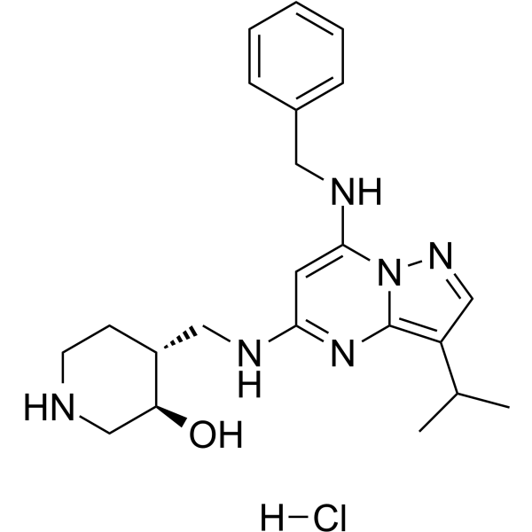 Samuraciclib hydrochloride图片