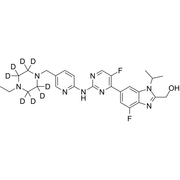 Abemaciclib metabolite M20-d8图片