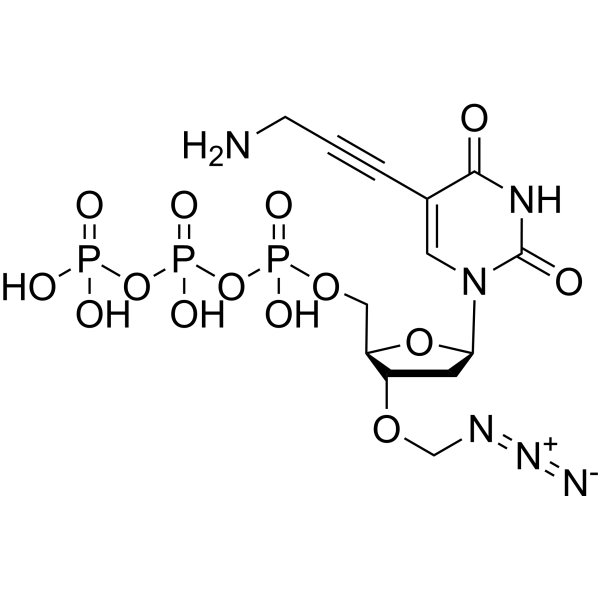 5-Propargylamino-3'-azidomethyl-dUTP图片