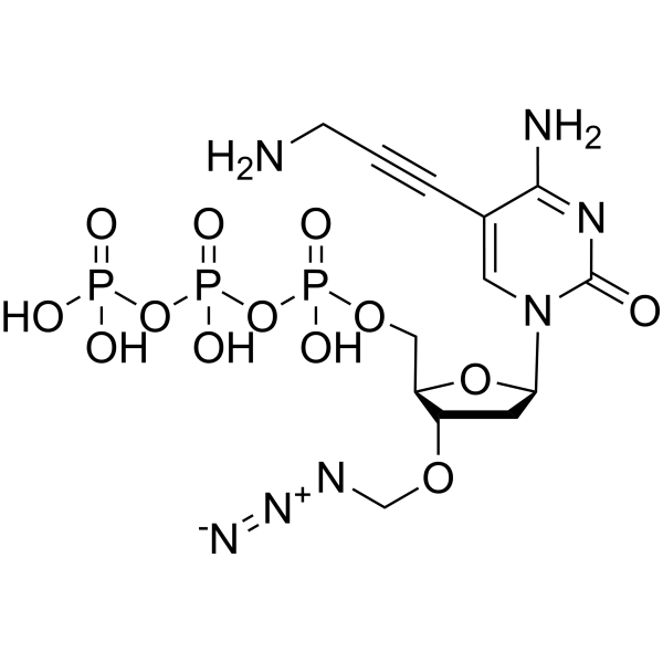 5-Propargylamino-3'-azidomethyl-dCTP图片