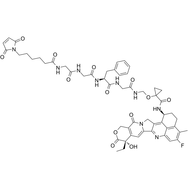 MC-Gly-Gly-Phe-Gly-amide-cyclopropanol-amide-Exatecan图片