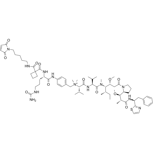 MC-Sq-Cit-PAB-Dolastatin10图片