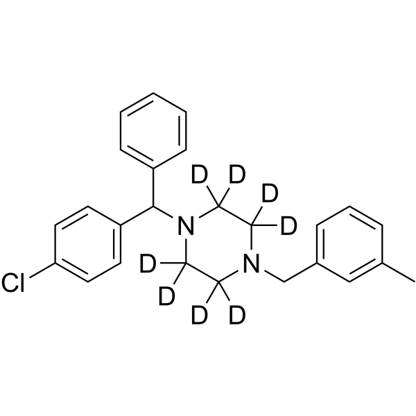 Meclizine-d8图片