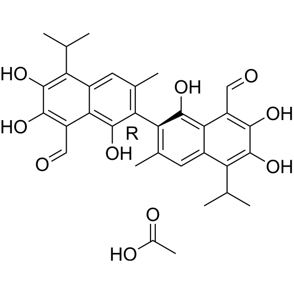 (R)-(-)-Gossypol acetic acidͼƬ