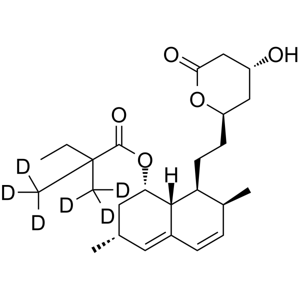 Simvastatin-d6图片