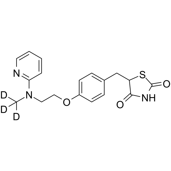 Rosiglitazone-d3图片