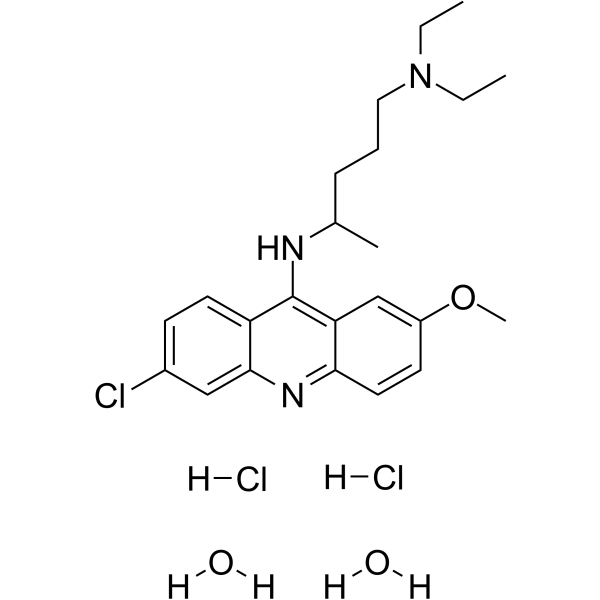 Quinacrine hydrochloride hydrate图片