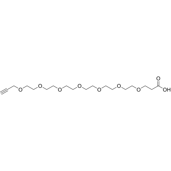 Propargyl-PEG7-acid图片
