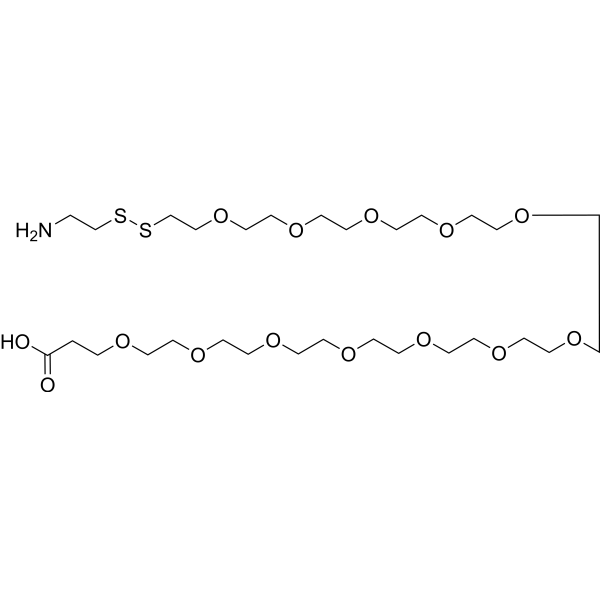Amino-SS-PEG12-acid图片