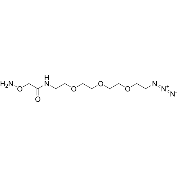 Aminoxyacetamide-PEG3-azide图片