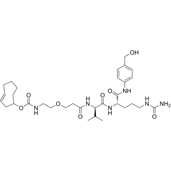 TCO-PEG1-Val-Cit-PABC-OH图片